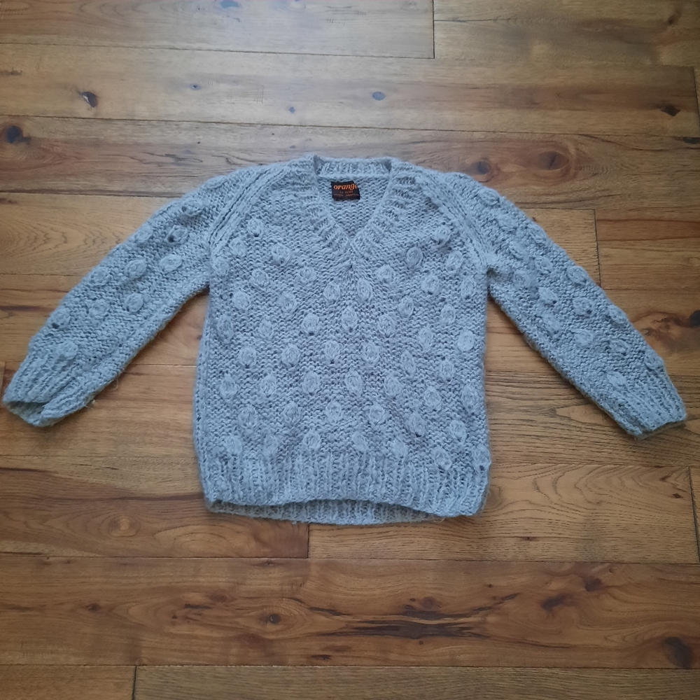 Vintage Chuncky Knit Wooly Sweater